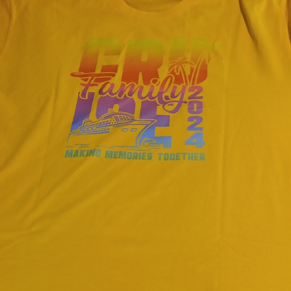 2NWOT 2024 custom cruise tshirts - Picture 2 of 4